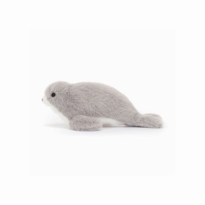 Jellycat Nauticool Grey Seal New Zealand | PHJGY2741